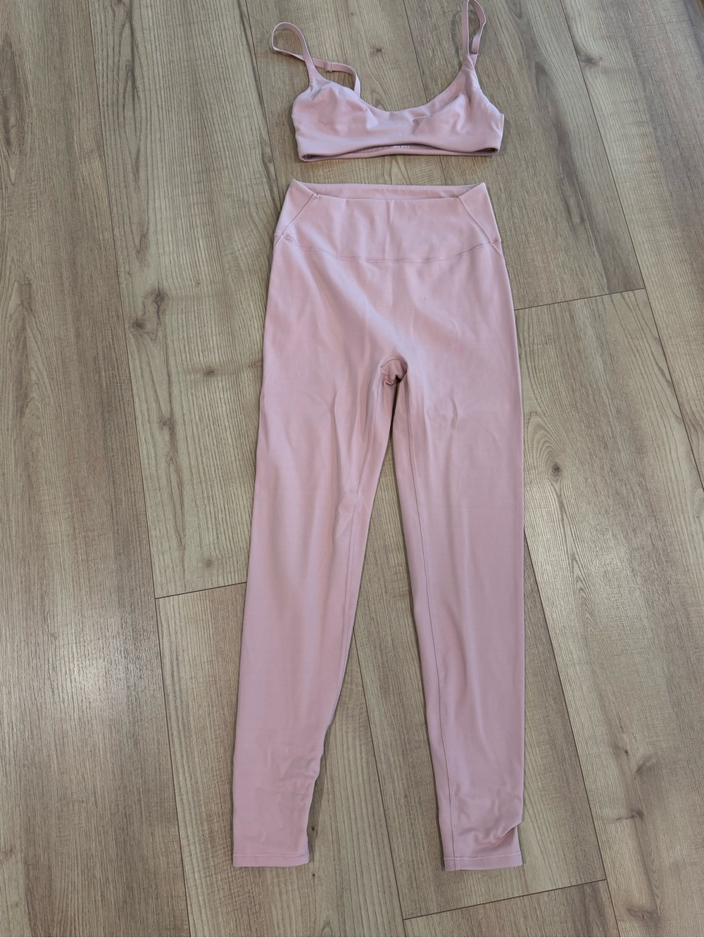 Nike x Skims Soft Pink High-Waist Leggings - Women's Activewear